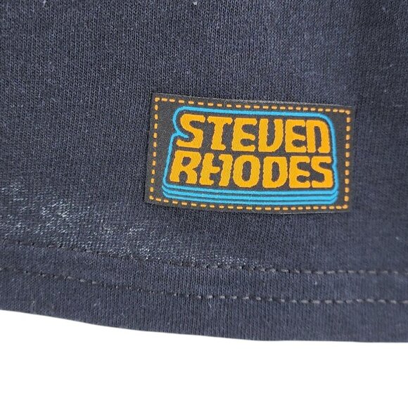 NWT Steven Rhodes The Conjuring of Lucipurr Cat Graphic T-Shirt Men Large - Picture 4 of 8